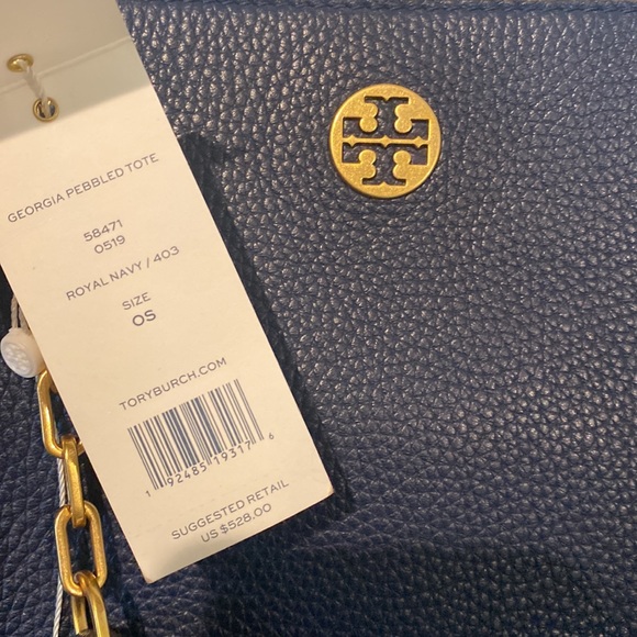 Tory Burch blue purse - Picture 4 of 4